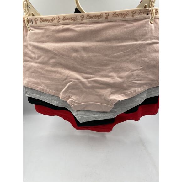 Peanuts Snoopy Women's Cotton Panties 4 Pair, Size Medium NEW - Picture 4 of 8